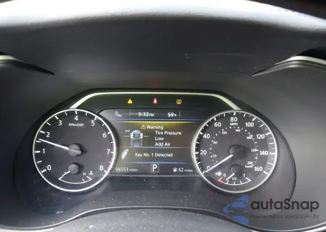 2017 Nissan Maxima 3.5 Sl z USA, uszkodzony, nr VIN 1N4AA6AP5HC439713